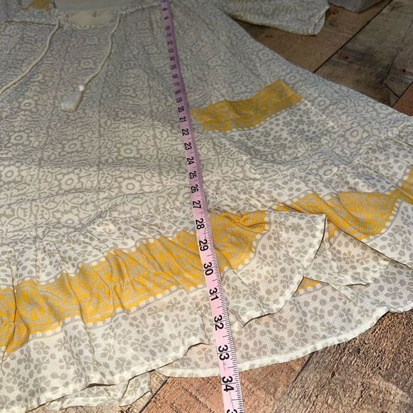 Free People Penny Lane Mini Dress in Swan Combo - Picture 5 of 16